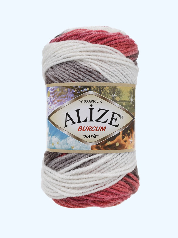 Alize Burcum Batik El Örgü İpi 100 gr