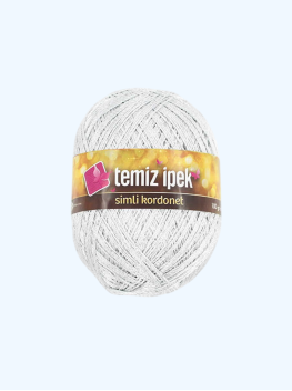 Temiz İpek Simli Kordonet 100 gr
